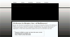 Desktop Screenshot of benjerinc.com